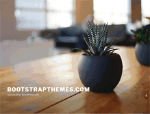 Tablet Screenshot of bootstrapthemes.com